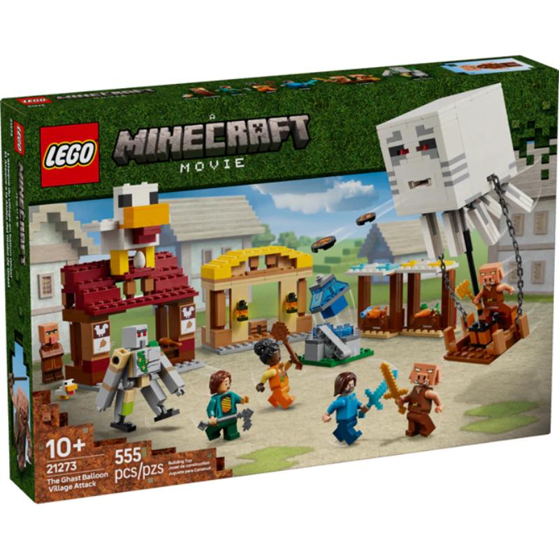 Lego Minecraft El Ataque a la Aldea del Globo de Ghast - Farmacias Arrocha