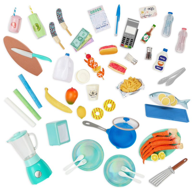 Camión de Comida con Accesorios para Muñeca de 18” - Farmacias Arrocha