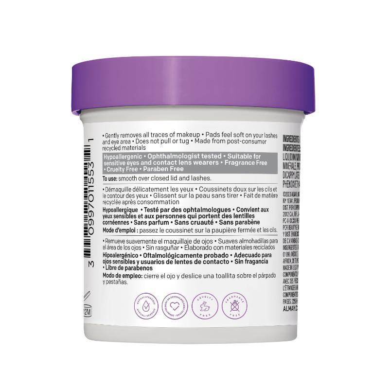 Almay Biodegradable Longwear & Waterproof Eye Makeup Remover Pads™ 80 ct - Farmacias Arrocha
