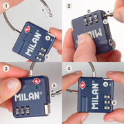 Milan Candado Milan Tsa 1918 Azul - Farmacias Arrocha