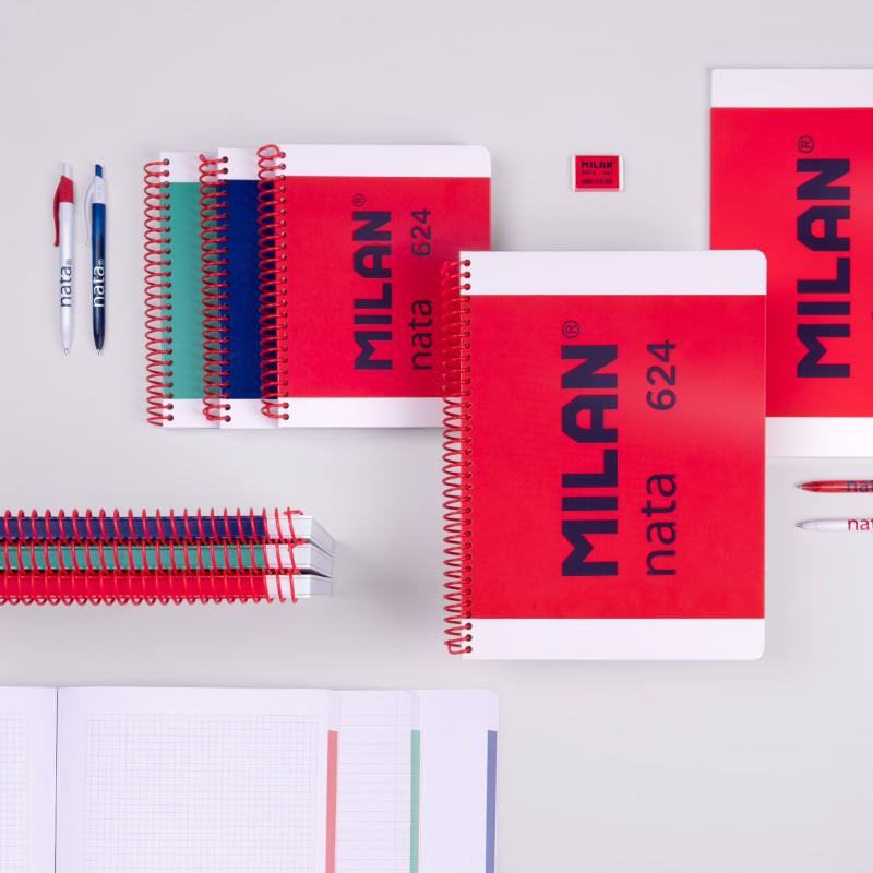 Milan Pack 3 Libretas A4 48H. Lineas Nata - Farmacias Arrocha