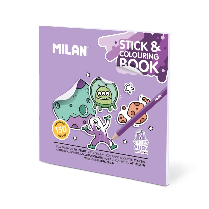 Milan Cuaderno Adhesivos Alien Invasion - Farmacias Arrocha