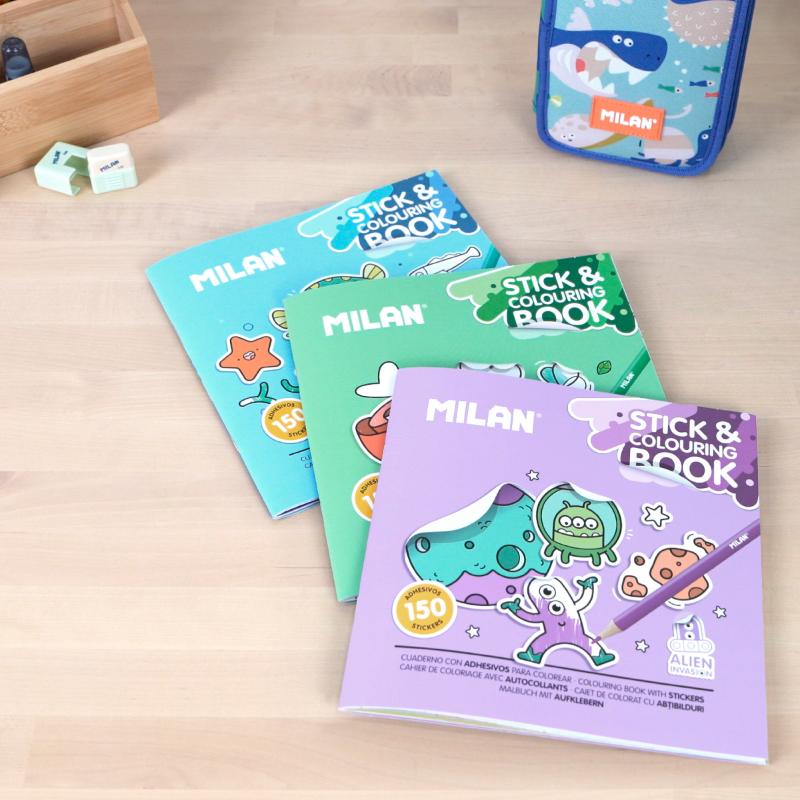 Milan Cuaderno Adhesivos Alien Invasion - Farmacias Arrocha