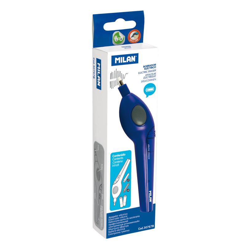 Milan Borrador Electrico Con Recambios Azul - Farmacias Arrocha
