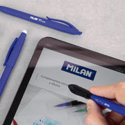 Milan Expositor 25 Bol. P1 Touch Stylus Azul - Farmacias Arrocha