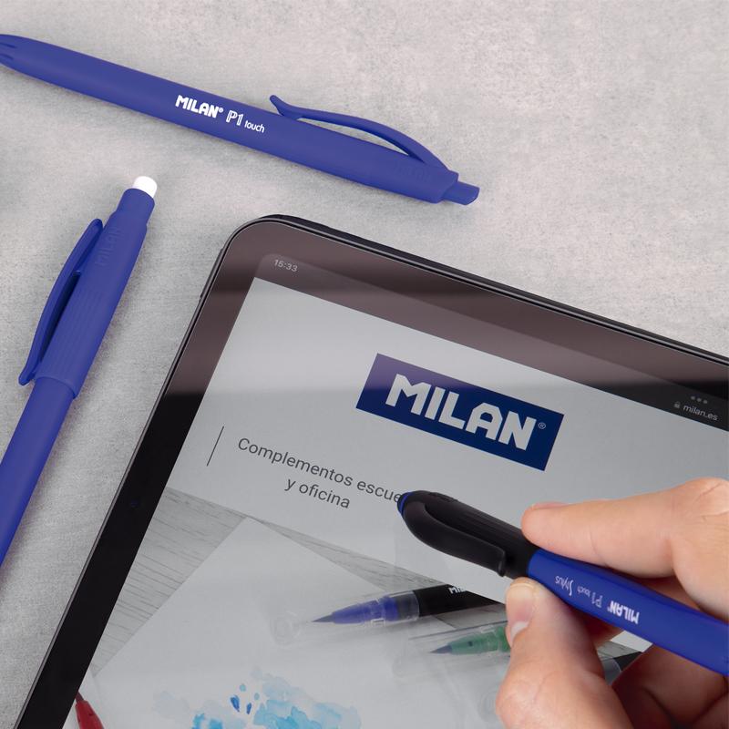 Milan Expositor 25 Bol. P1 Touch Stylus Azul - Farmacias Arrocha