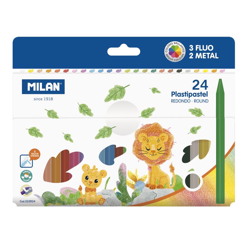 Milan Estuche 24 Colores Redo. Plasti. Milan - Farmacias Arrocha