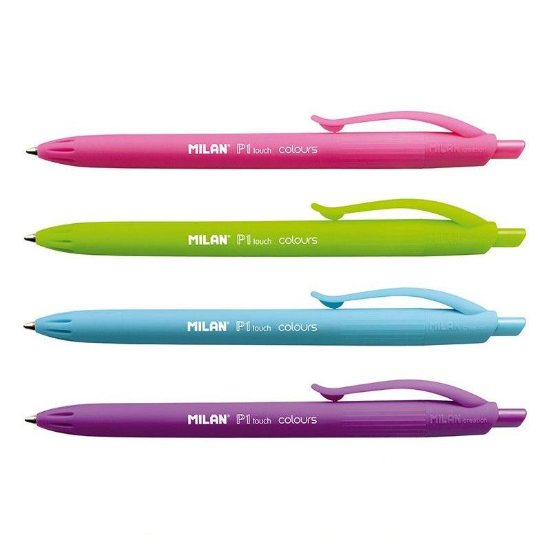 Milan Blister 4 Boligrafos P1 Touch Colours - Farmacias Arrocha