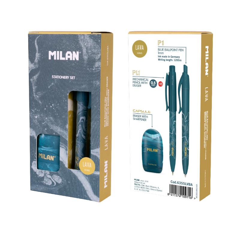 Milan Caja Regalo Lava Azul - Farmacias Arrocha
