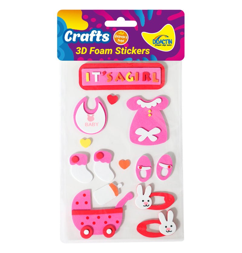 FIG DE FOAM 3D 9 ITS A GIRL - Farmacias Arrocha