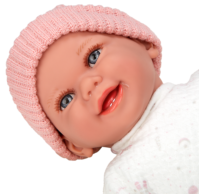 Muñeca Elegance 34 cm Babyto con mecanismo risa