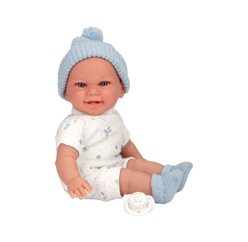 Muñeco Elegance 34 cm Babyto con mecanismo risa