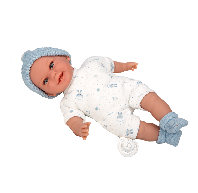 Muñeco Elegance 34 cm Babyto con mecanismo risa