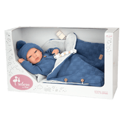 Bebé Reborn Alberto azul con saco de dormir - Farmacias Arrocha