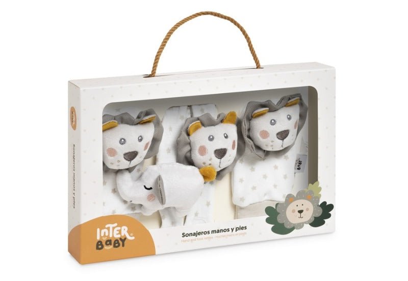 Set Sonajeros Para Pies y Muñecas Mod Leon - Farmacias Arrocha