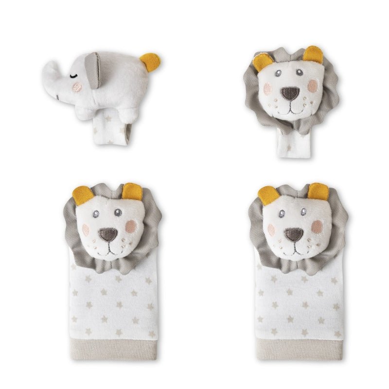 Set Sonajeros Para Pies y Muñecas Mod Leon - Farmacias Arrocha