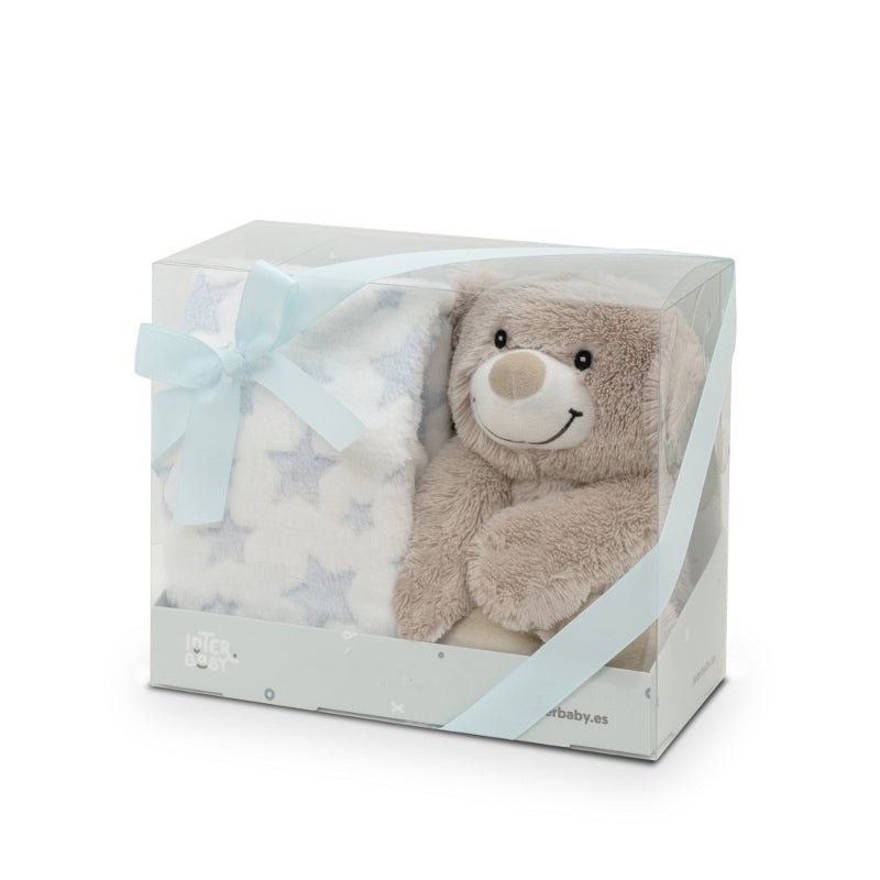 Set de regalo Peluche y Manta Azul - Farmacias Arrocha
