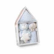 Set de 3 Pcs Peluche + Manta + Dou Dou Azul - Farmacias Arrocha
