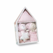 Set de 3 Pcs Peluche + Manta + Dou Dou Rosa - Farmacias Arrocha