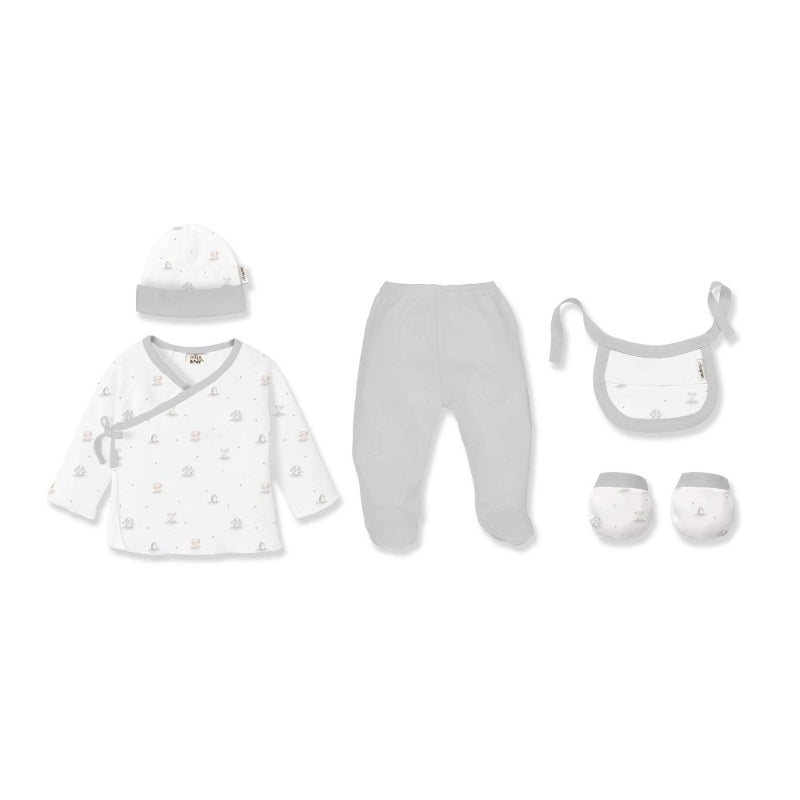 Set de 5pcs bambu Oso gris - Farmacias Arrocha