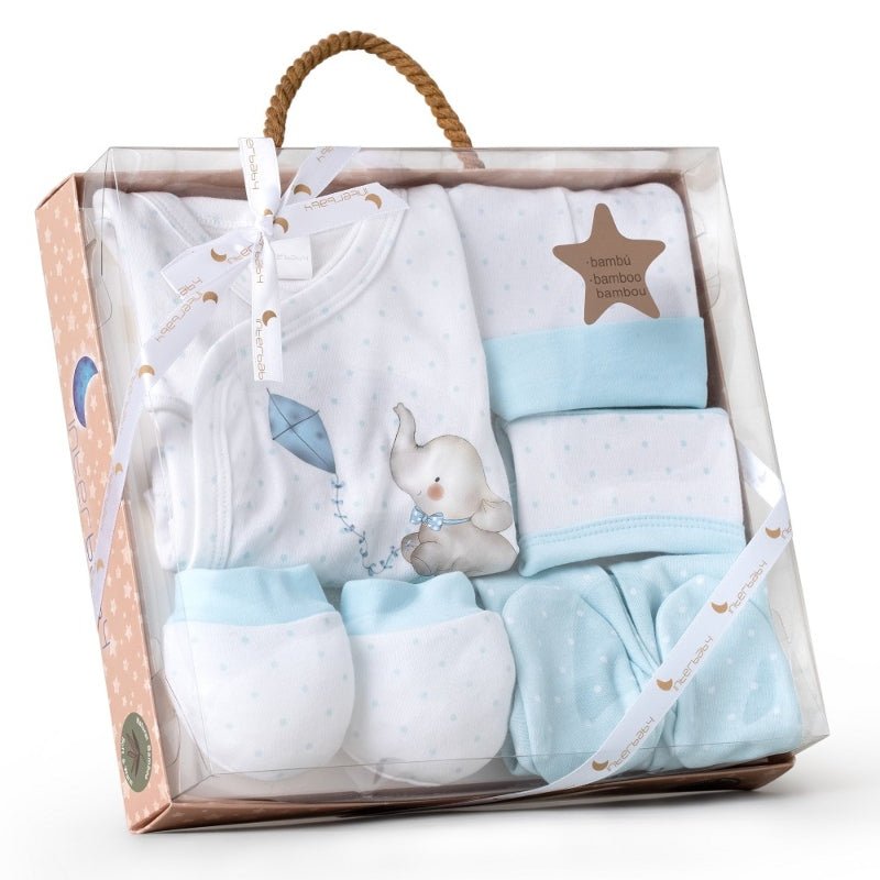 Set de Regalo 5pcs Elefantito Azul - Farmacias Arrocha