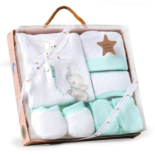 Set de Regalo 5pcs Elefantito Menta - Farmacias Arrocha