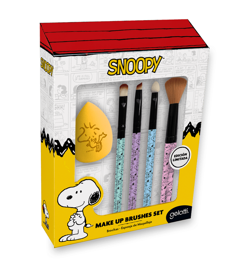 Set de Brochas de Maquillaje Snoopy - Farmacias Arrocha