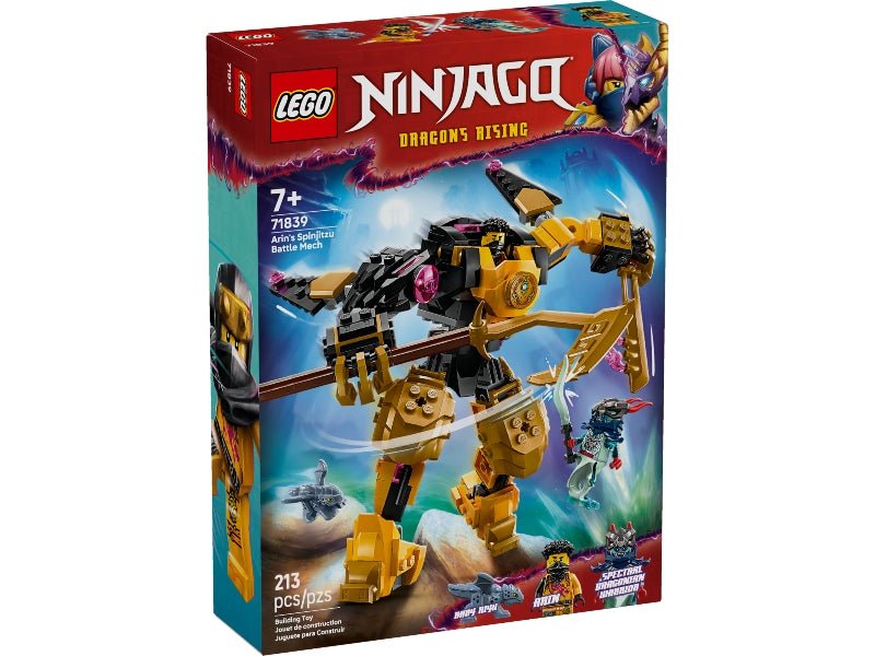 Ninjago Mech de Batalla Spinjitzu de Arin - Farmacias Arrocha