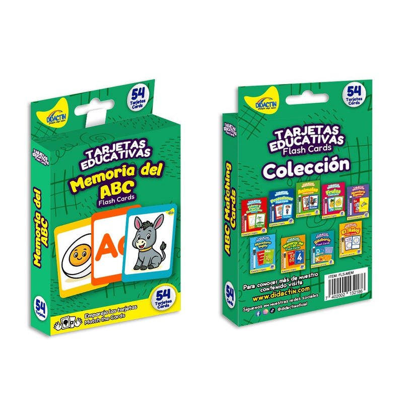 FLASHCARDS MEMORIA DEL ABC - Farmacias Arrocha