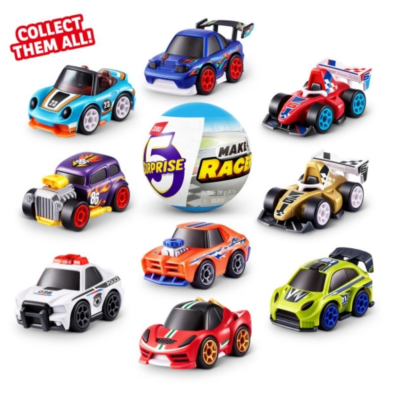 5 Surprise Make a Racer - Farmacias Arrocha