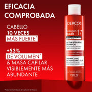 VICHY DERCOS REPARADOR COLLAGEN 17 FILLER SHAMPOO 200 ML - Farmacias Arrocha