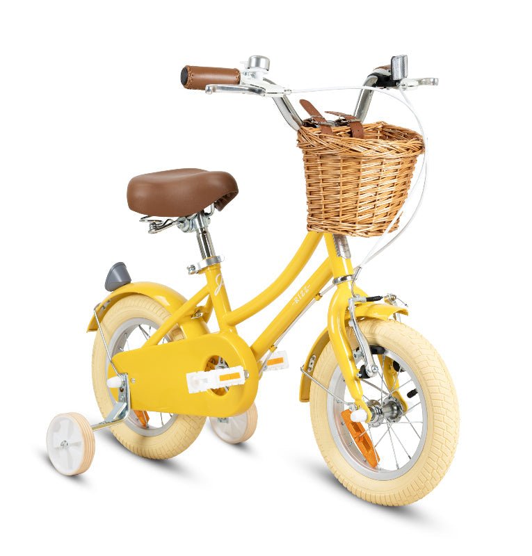 Bicicleta Rizz Platinum Jr 12" - Amarillo - Farmacias Arrocha