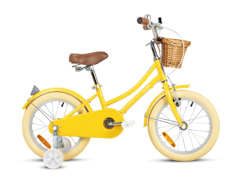 Bicicleta Rizz Platinum Jr 16" - Amarillo - Farmacias Arrocha