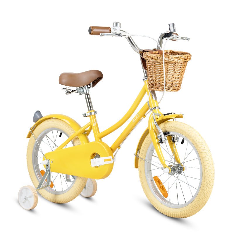 Bicicleta Rizz Platinum Jr 16" - Amarillo - Farmacias Arrocha