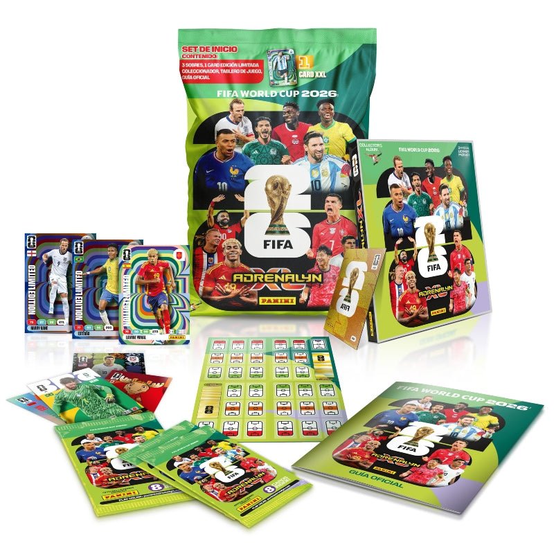 FIFA World Cup 2026 Adrenalyn XL Starter Pack - Farmacias Arrocha