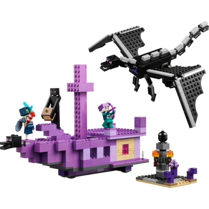 Minecraft el Dragón Ender y el Barco del End - Farmacias Arrocha