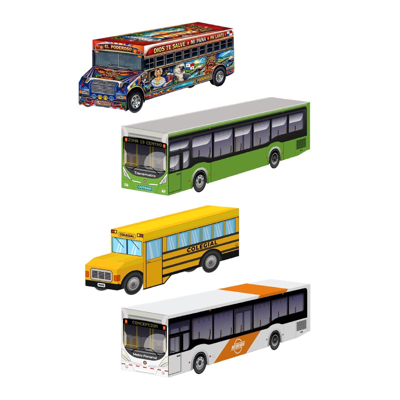MAQUETA DE BUSES