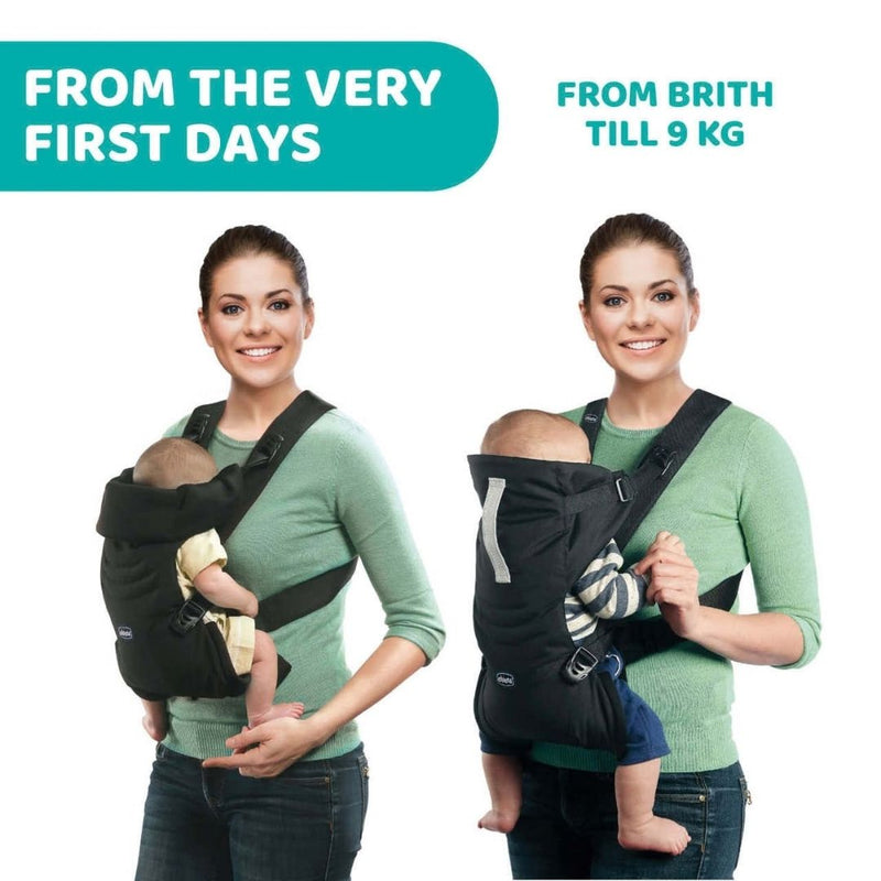 Portabebés Ergonómico Chicco EasyFit - Black