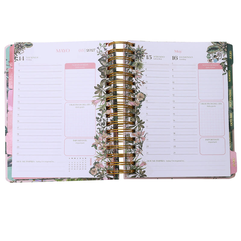 Agenda 16.5X22 Dxp Floral