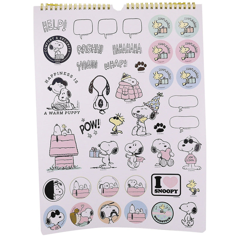 Calendario 30X40 Snoopy