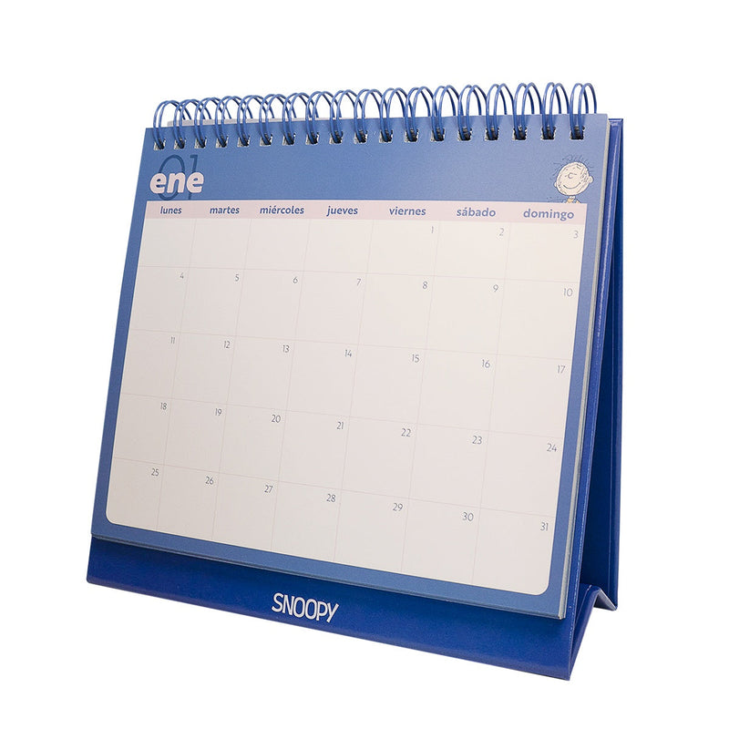 Calendario Escritorio Snoopy