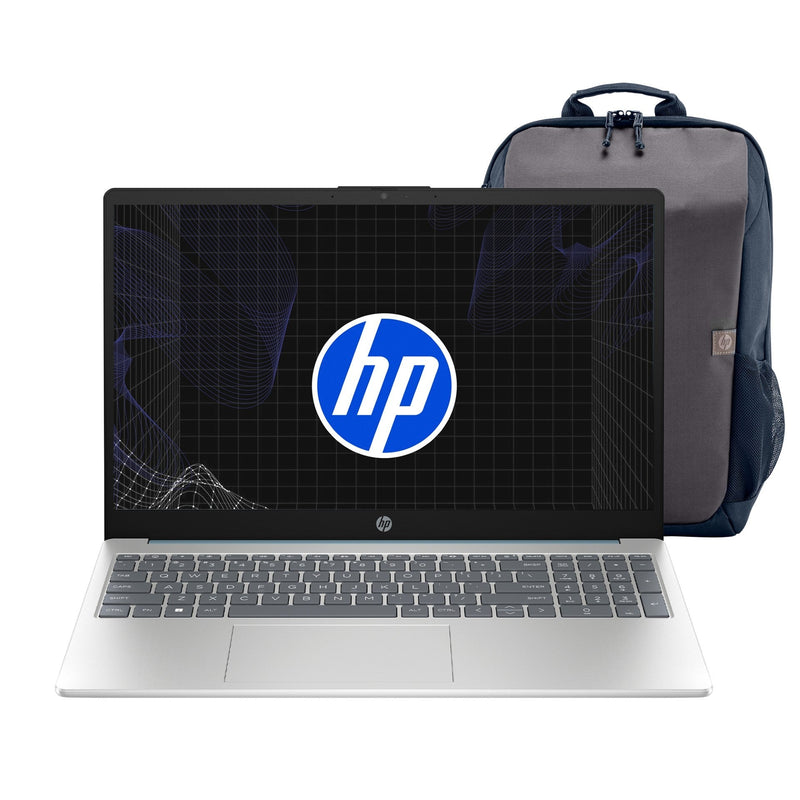 Laptop HP 15 - fc0250la 15.6" FHD AMD Ryzen 5 7520U, 8GB RAM LPDDR5, 512GB SSD NVMe - Farmacias Arrocha