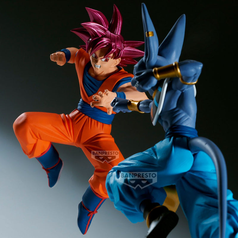 Dragon Ball Super - Figura Super Saiyan God Son Goku Super Match Makers - Farmacias Arrocha