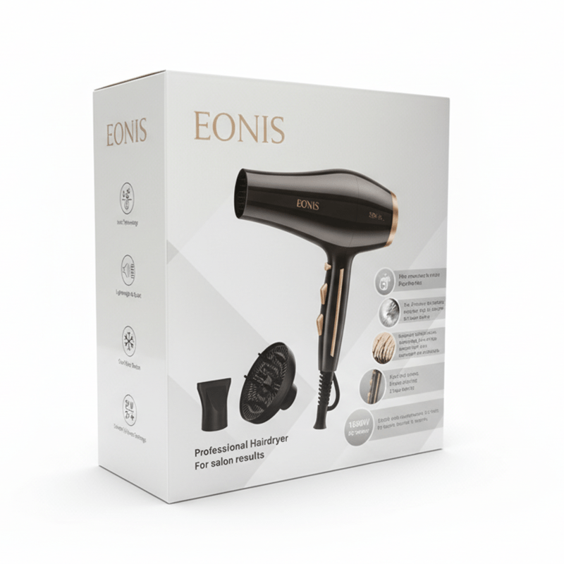 EONIS PROFESSIONAL HAIR DRYER 1800W  - Farmacias Arrocha