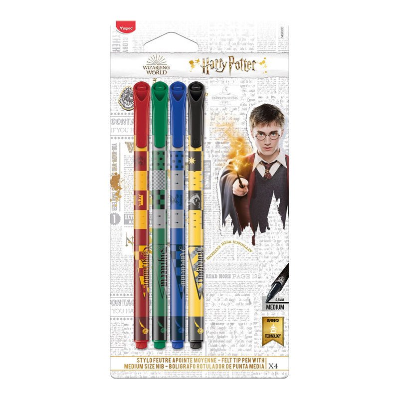 Maped Fineliner Harry Potter 4und - Farmacias Arrocha