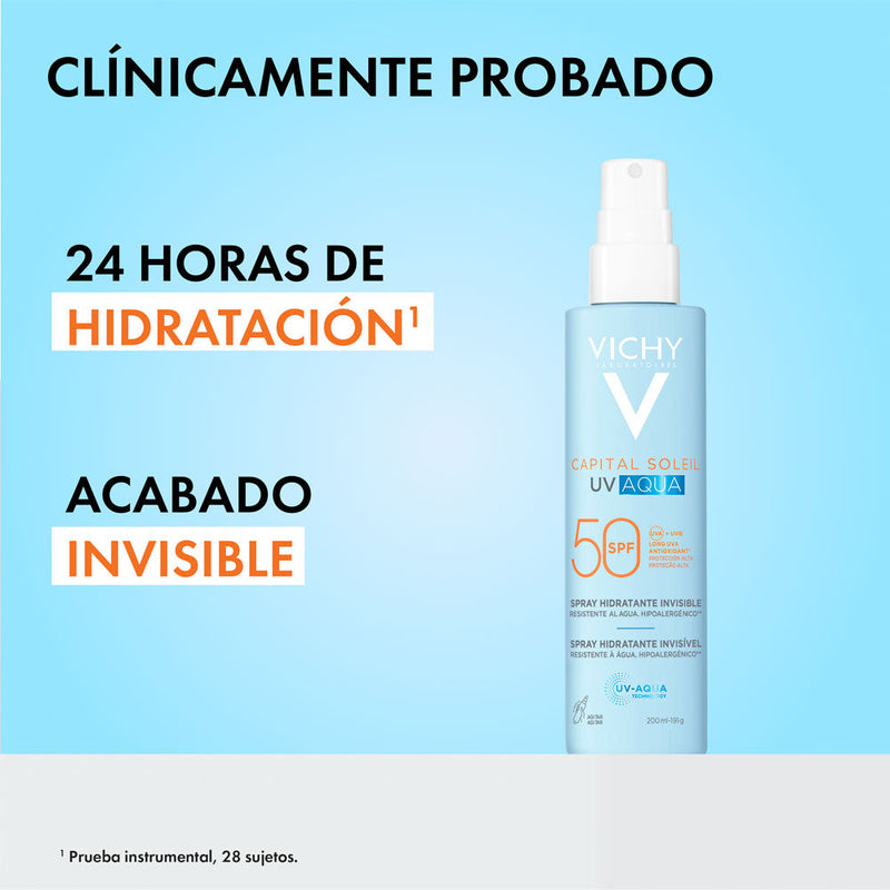 Vichy Capital Soleil Uv Aqua Spray Sfp 50 200Ml - Farmacias Arrocha