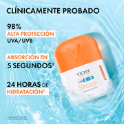 Vichy Capital Soleil Uv Aqua Fluido Hidratante Con Color Spf5 50 Ml - Farmacias Arrocha