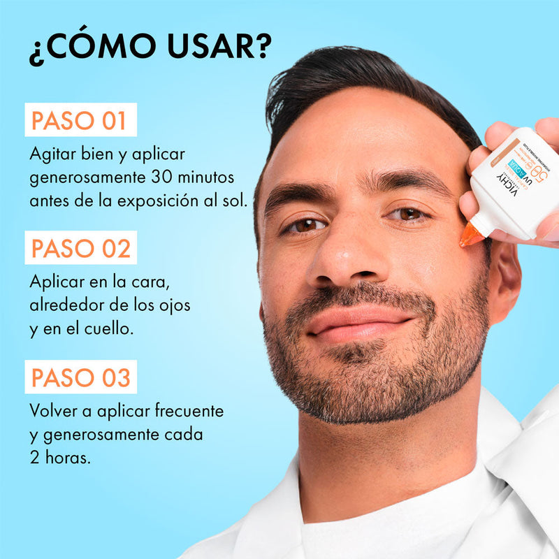Vichy Capital Soleil Uv Aqua Fluido Hidratante Con Color Spf5 50 Ml - Farmacias Arrocha