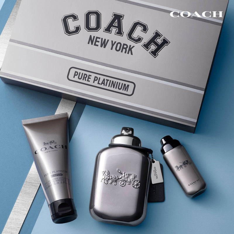 Coach Pure Platinum Eau de Parfum Set - Farmacias Arrocha