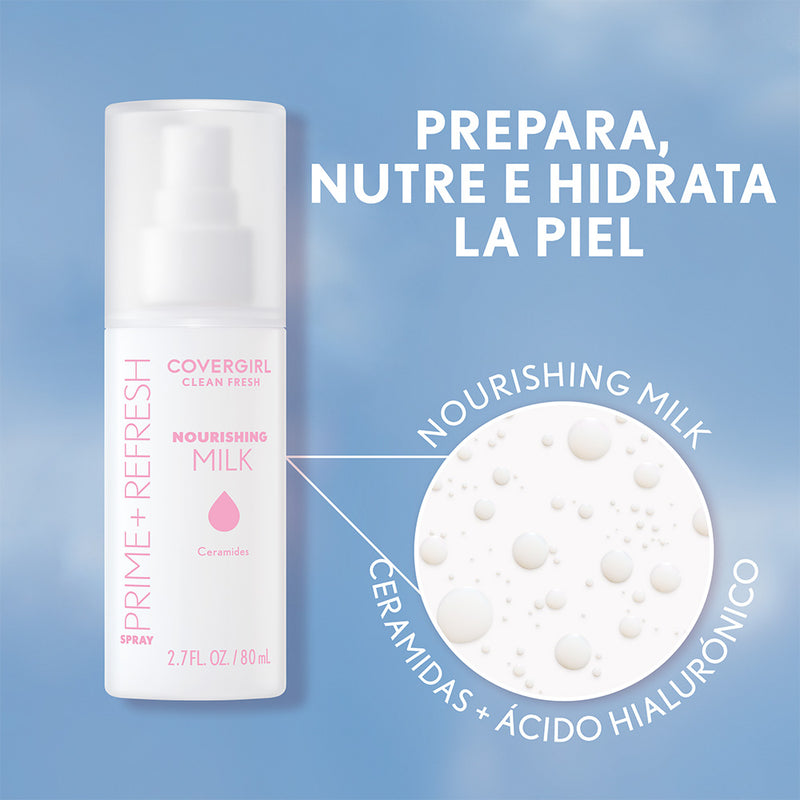 CoverGirl Clean Fresh Prime + Refresh Spray 80ML